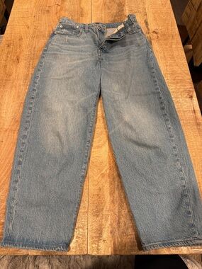 Madewell Light Blue Denim Balloon Jeans